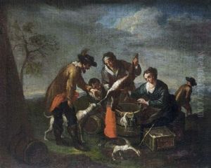 Scene Paysanne by Andrea Locatelli