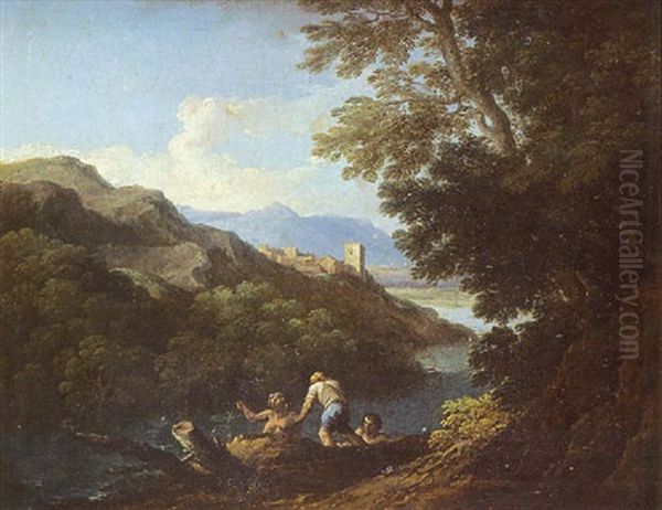 Baigneurs Pres De La Riviere - view 1