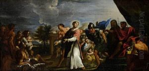 Saint Lawrence Presenting The Poor And The Sick
