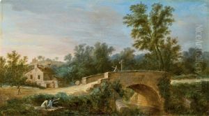 Duel De Singes Dasn Une Taverne by Pietro Locatelli