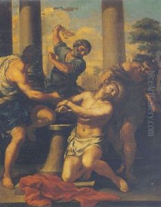 The Flagellation Of Christ by Pietro Locatelli