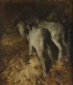 Lambs by Romualdo Locatelli