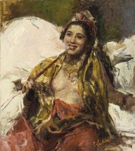 Lady With Pipe