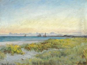 Sunset Skagen Beach by Carl Locher