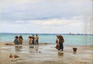 From Hornbaek Beach by Carl Locher