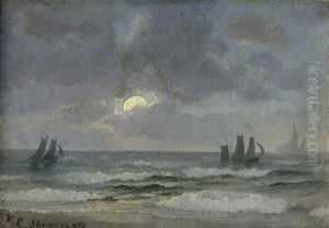 Sonnenuntergang Auf Skagen by Carl Locher