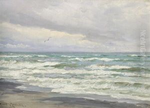 Der Nordstrand In Skagen by Carl Locher