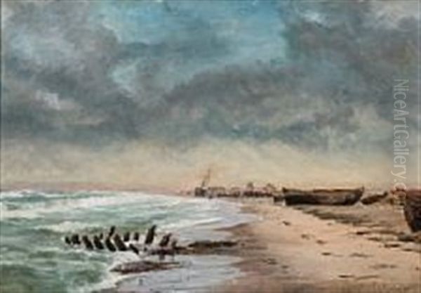 Gathering Storm Along The Coast At Skagen - view 1