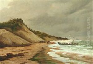 Stormy Day At Skagen