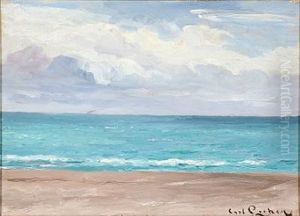 Skagens Sonderstrand. Maj by Carl Locher