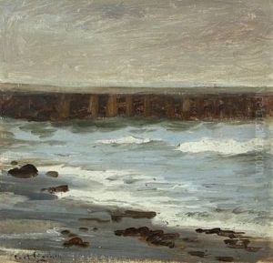 Coastal Scenery In Cloudy Weather Coastal Scenery In Cloudy Weather