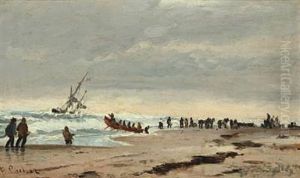 The Lifeboat Is Going Out by Carl Locher
