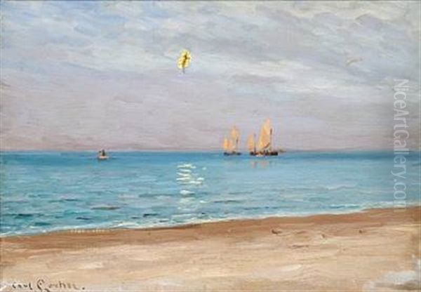 Aften I August. Skagens Sonderstrand - view 1