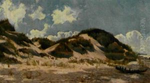 Klitparti, Skagen by Carl Locher