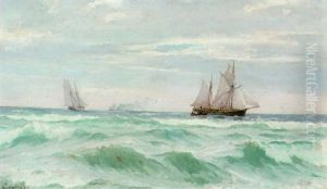 Fiskerbade Pa Havet Fiskerbade Pa Havet