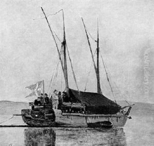 Kleines Kanonenboot by Carl Locher