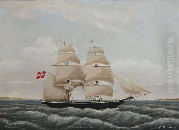 The Schooner Alert Of Assens Under The Command Of Captain Svinding - view 1
