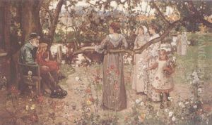 A Summer Gathering by John Lochhead