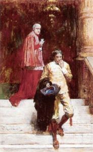 A Meeting With The Cardinal by William Ewart Lockhart