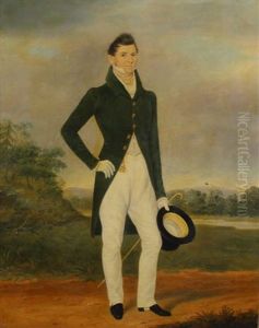 Portrait Of A Man by James Loder Of Bath