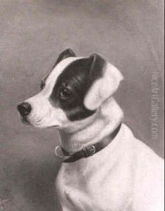A Jack Russell Terrier by Edwin (of Bath) Loder