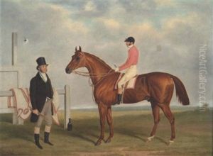 Portrait Of Colonel Bouverie On Mr. Hobson's "challenger" Portrait Of Colonel Bouverie On Mr. Hobson's "challenger"
