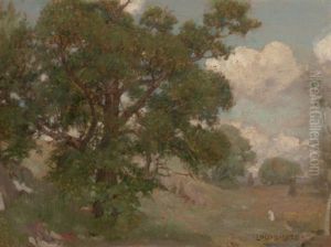Pastoral Landscape by Louis Loeb