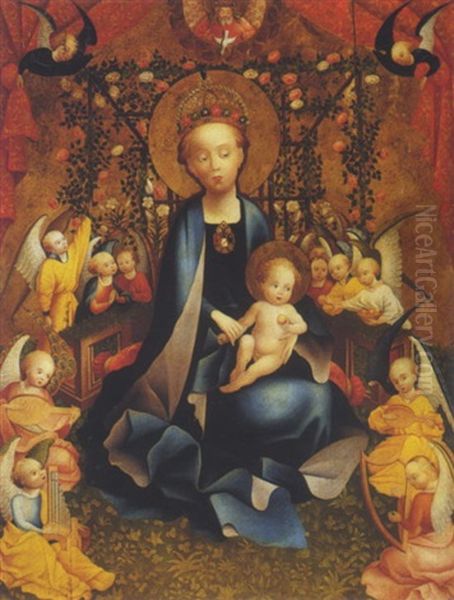 The Virgin And Child With Angels - view 1