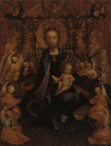 The Virgin And Child With Angels