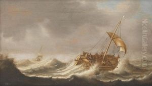 Shipping In A Rough Sea