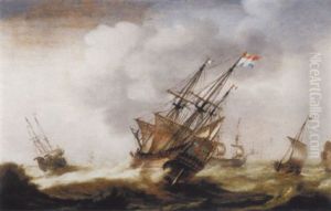 Marine by Jacob Gerritz Loef