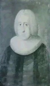Caballero Con Gola by Franz Conrad (Francois) Loehr