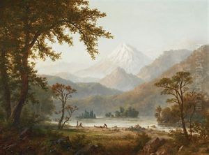 Indians Resting At The Shore
