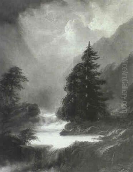 Storm Over The River - view 1