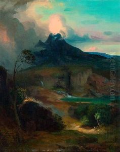 Sudliche Landschaft by August Loeffler