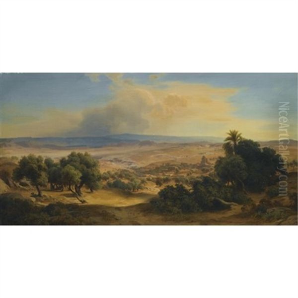 Landscape With Ancient Ruins - view 1