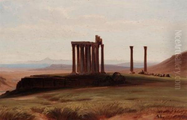 A View Of The Temple Of Olympus Zeus - view 1