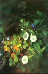 Waldboden Mit Erdbeeren by Emma Auguste Loffler