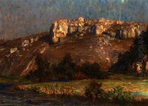 Alpinensteig An Der Schwarzen Laber by Franz Loeffler