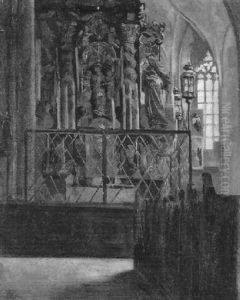Kircheninneres by Hugo Loffler