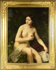 Nude Girl by Ludwig Loeffler