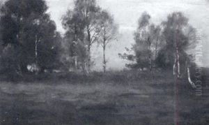 Motiv Bei Oberallmannshausen by Ludwig von Loefftz