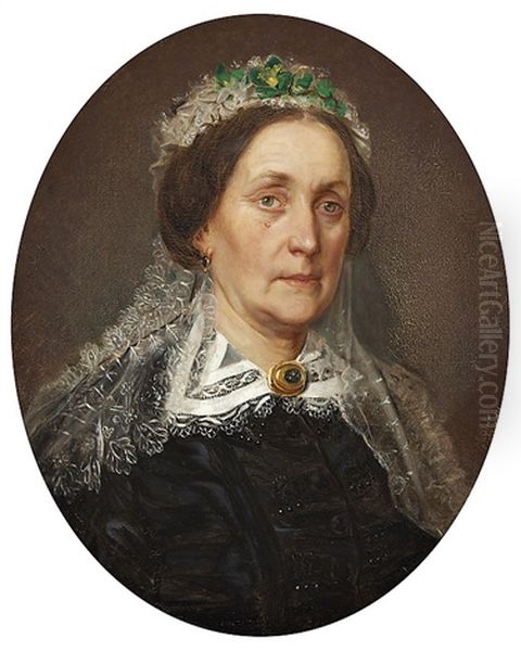 Cecilia Gustava Meijer (1812-99, Nee Lindroos) - view 1