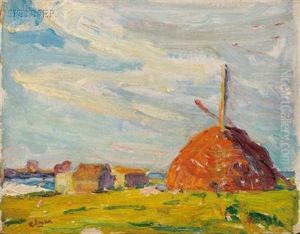Landscape (+ 2 Others; 3 Works) by Robert Henry Logan