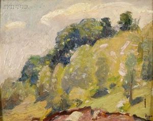 Hillside Landscape (+ Another; 2 Works)