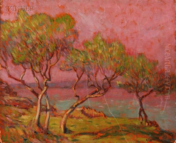 In The Sand Dunes (+ Trees By The Water; 2 Works) - view 1