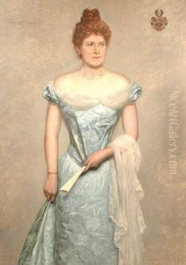 Ritratto Di
Nobildonna by Karl Ii Bennewitz Von Lofen