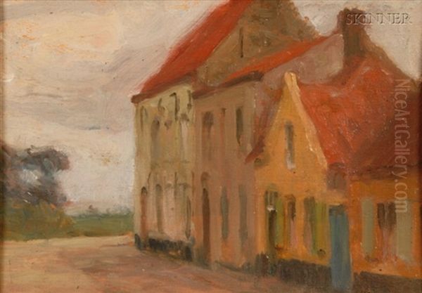 Village Scene (+ Another; 2 Works) - view 1