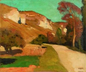 Road To Hillside (+ Panoramic View Of Bluffs; 2 Works)