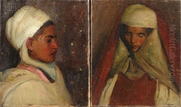 Algerian Portrait (+ Another; 2 Works) - view 1